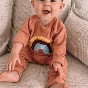 Baby Girl 2 Piece Sweatpants & Sweatshirt